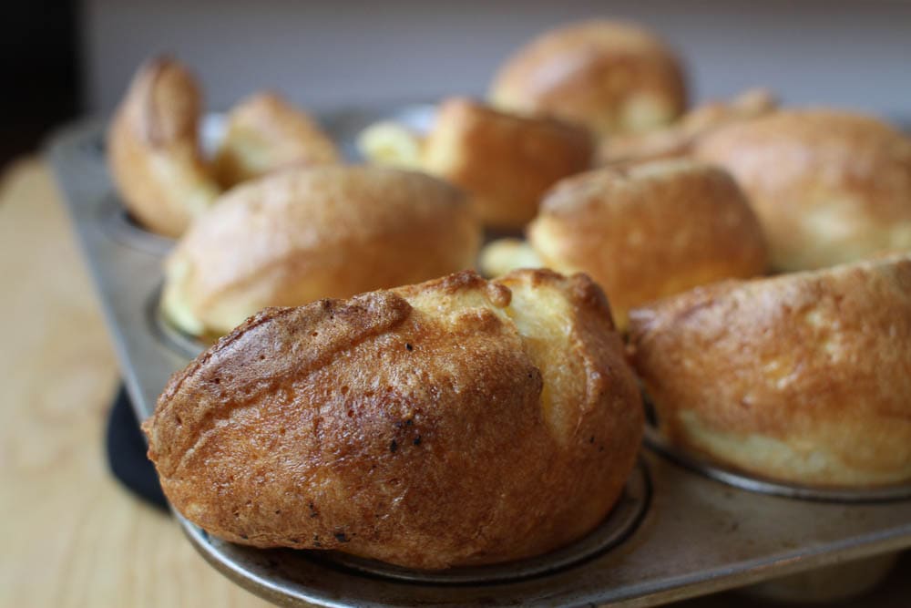 How to Make Popovers (in a muffin tin) - The Frugal Girl