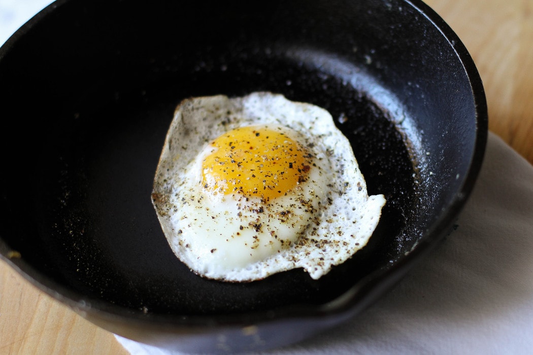 How to make a skillet breakfast/lunch - The Frugal Girl