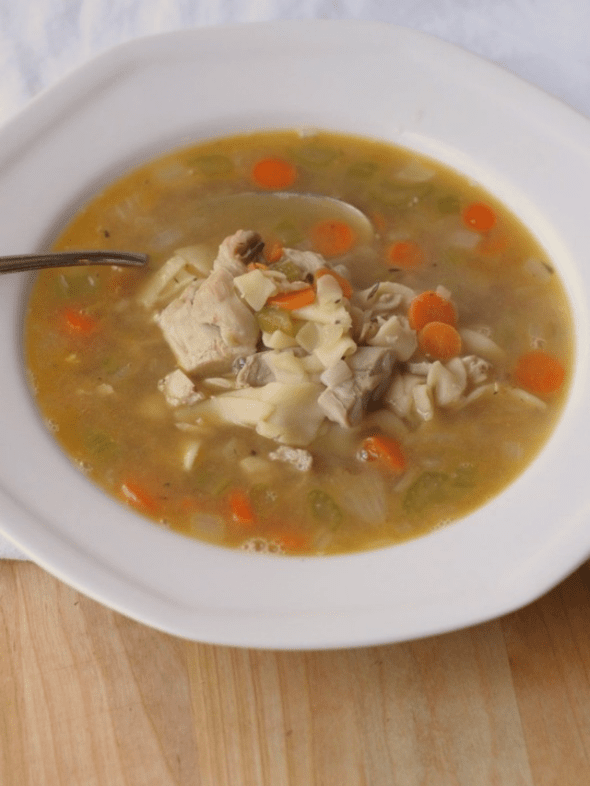 How to Turn Your Chicken Broth into Chicken Noodle Soup Story - The ...