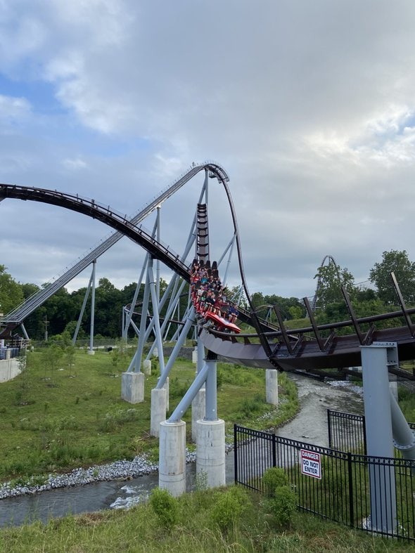 Hershey Park roller coaster.