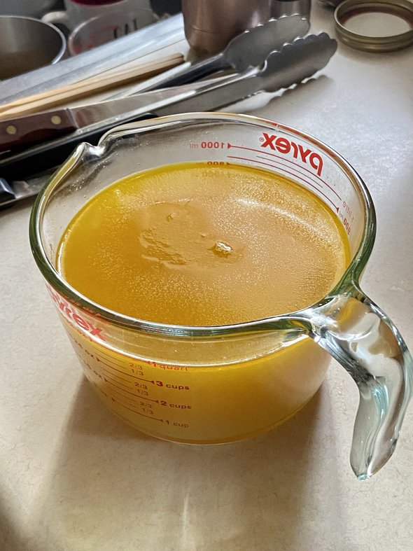 butternut squash broth.