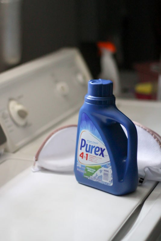 Purex laundry detergent.