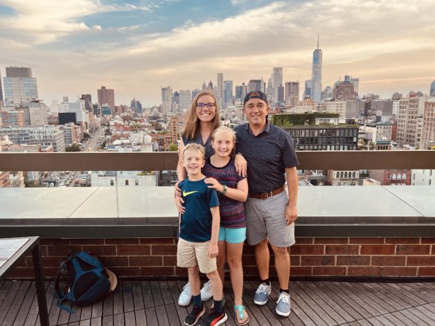 family in NYC