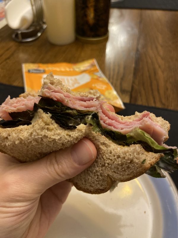 ham sandwich.