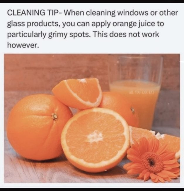 cleaning tip screenshot.