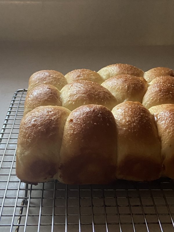 honey glazed rolls.