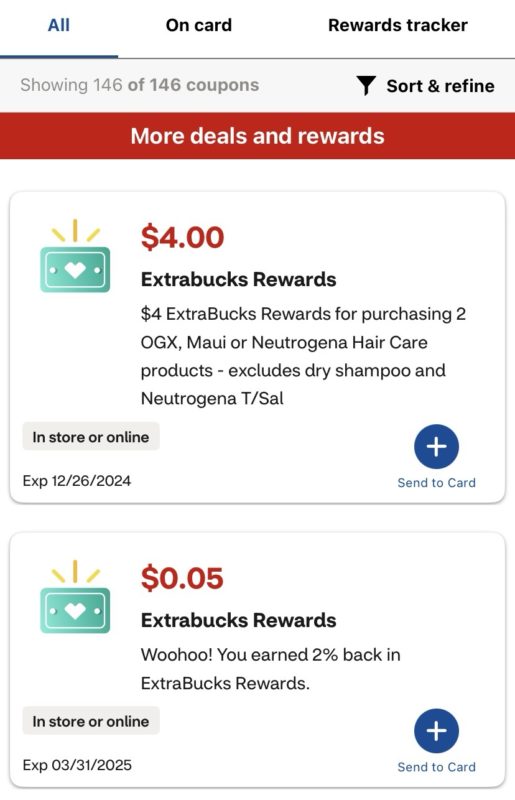 extrabucks screenshot.